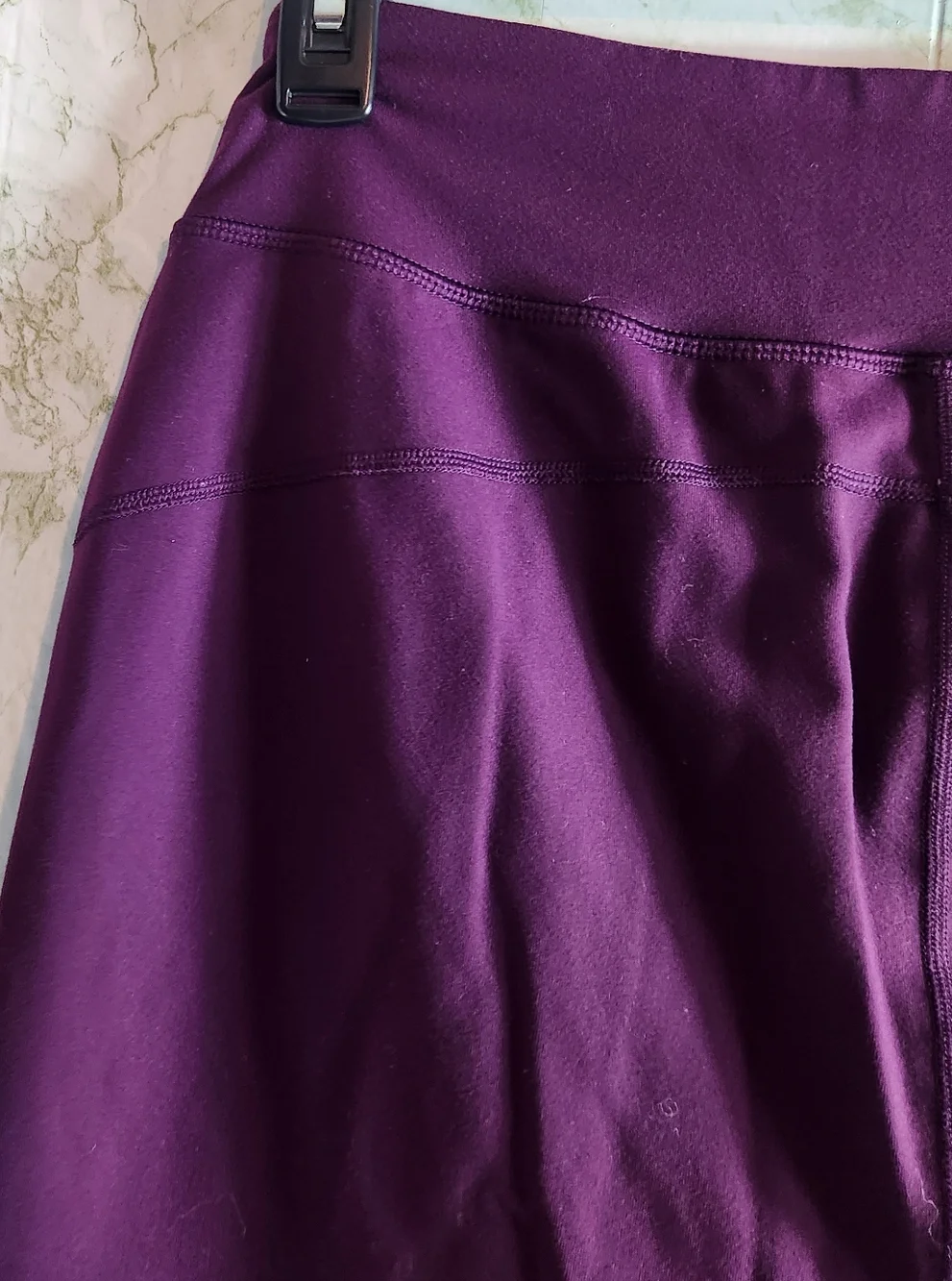 DULUTH TRADING CO Purple Nylon Skort